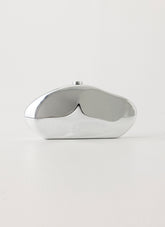 Aveline Clutch Bag - Silver