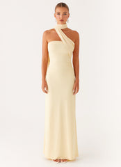 Songbird Maxi Dress - Yellow