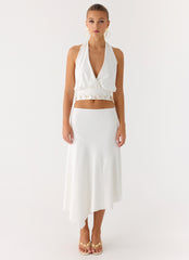 Ignite It Button Top - White